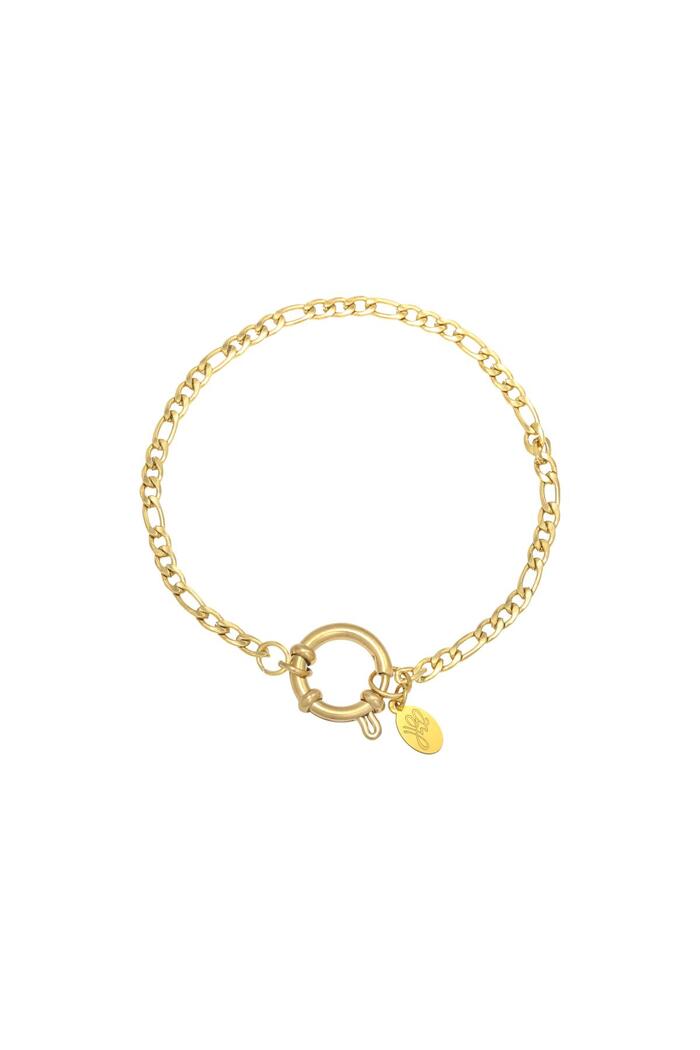 Bracciale Catena Faye Gold Stainless Steel 